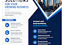design flyer, bifold, trifold, postcard, brochure for you